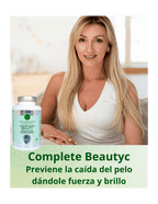 COMPLETE BEAUTY Cabello Piel y Uñas. Pelo Fuerte y con Brillo - 120 Cápsulas - Montber Professional Brand