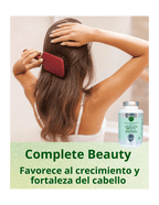 COMPLETE BEAUTY Cabello Piel y Uñas. Pelo Fuerte y con Brillo - 120 Cápsulas - Montber Professional Brand