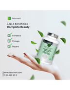 COMPLETE BEAUTY Cabello Piel y Uñas. Pelo Fuerte y con Brillo - 120 Cápsulas - Montber Professional Brand