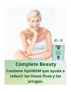 COMPLETE BEAUTY Cabello Piel y Uñas. Pelo Fuerte y con Brillo - 120 Cápsulas - Montber Professional Brand