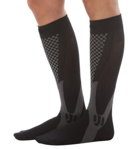 Compression Socks For Men&Women Best Graduated Athletic Fit For Running Flight Travel Boost Stamina Circulation&Recovery Socks - Montber Professional Brand