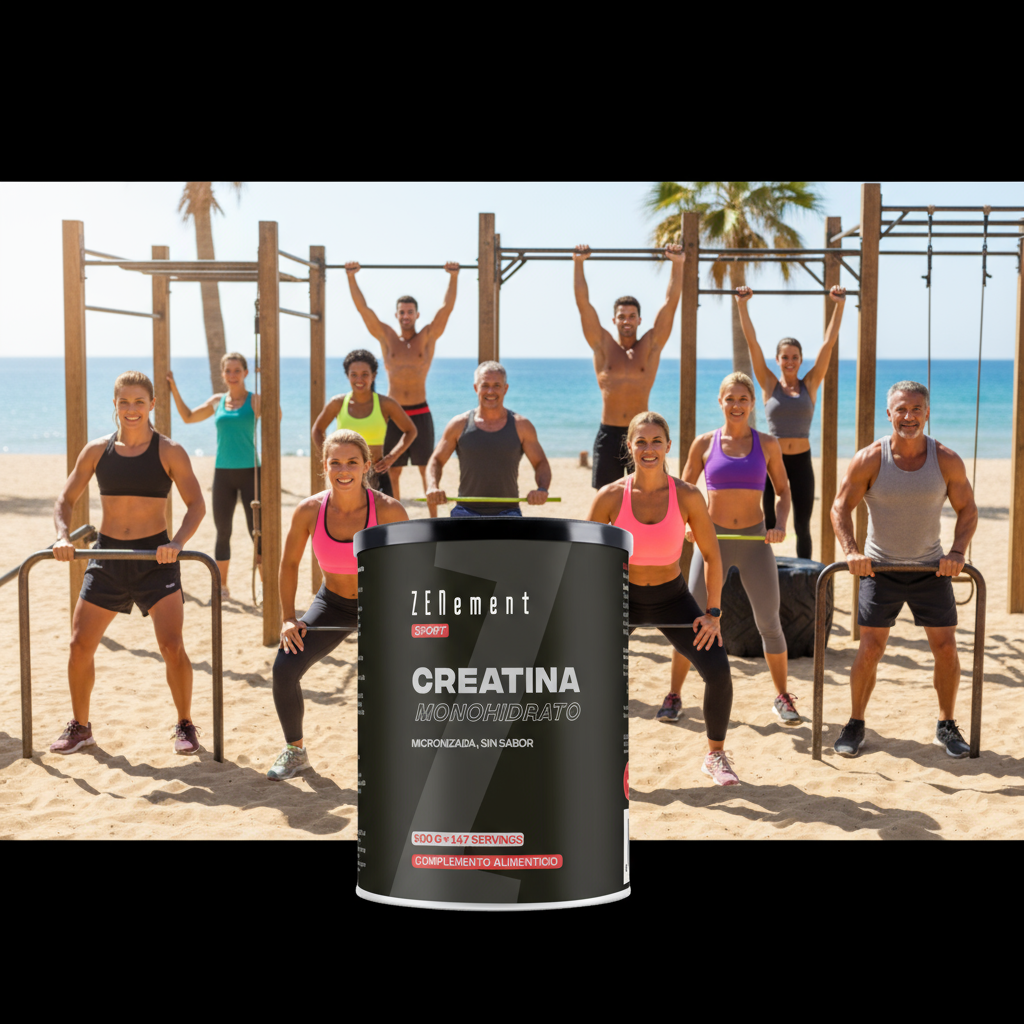 Creatina Monohidrato Pura en Polvo - 500g