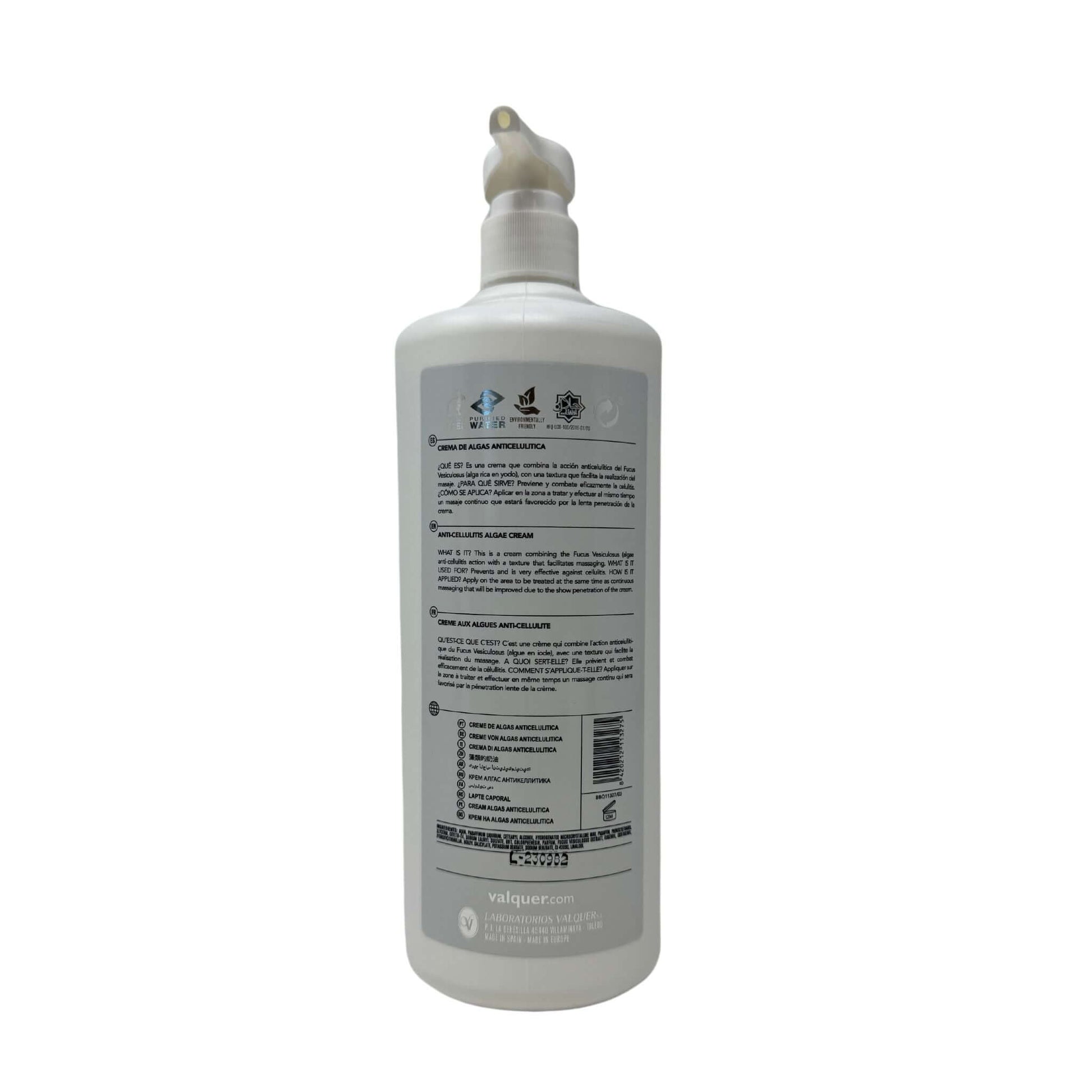 Crema corporal de alga anticelulítica - Montber Professional Brand
