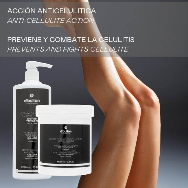 Crema corporal de alga anticelulítica - Montber Professional Brand