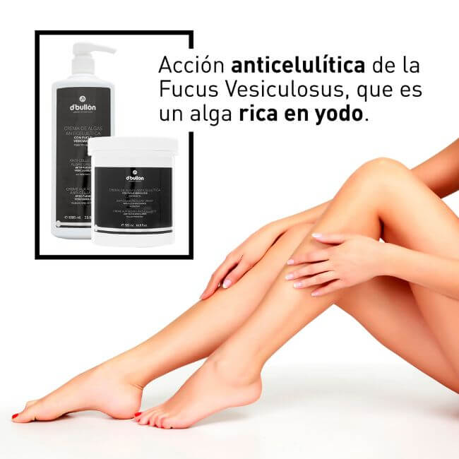 Crema corporal de alga anticelulítica - Montber Professional Brand