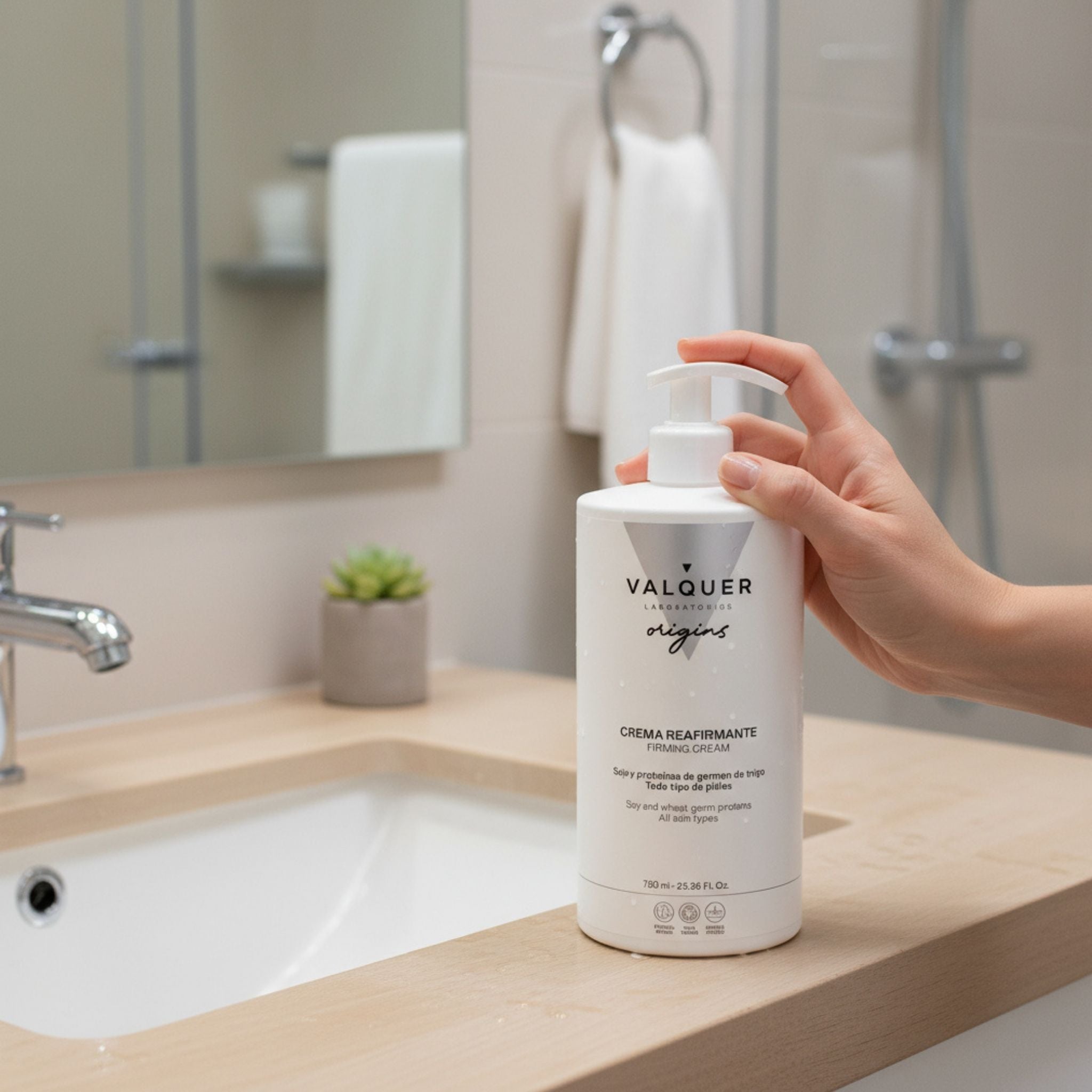 Crema Corporal Reafirmante con Soja y Proteínas de Germen de Trigo - Montber Professional Brand