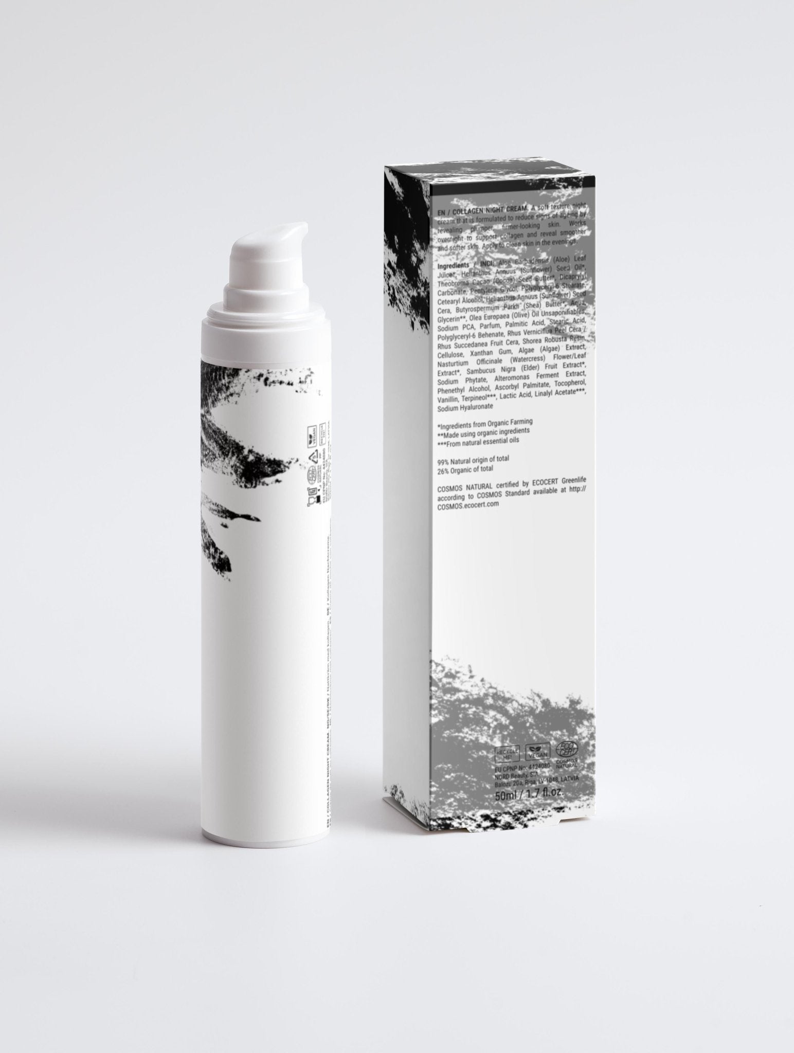 Crema de Noche Antiedad con Colágeno - Montber Professional Brand