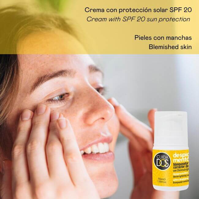 Crema facial Activo despigmentante SPF 20 - 50 ml - Montber Professional Brand