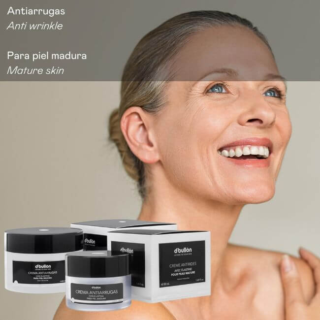 Crema facial antiarrugas con germinados de Soja para Pieles Maduras - Montber Professional Brand