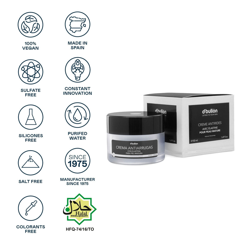 Crema facial antiarrugas con germinados de Soja para Pieles Maduras - Montber Professional Brand