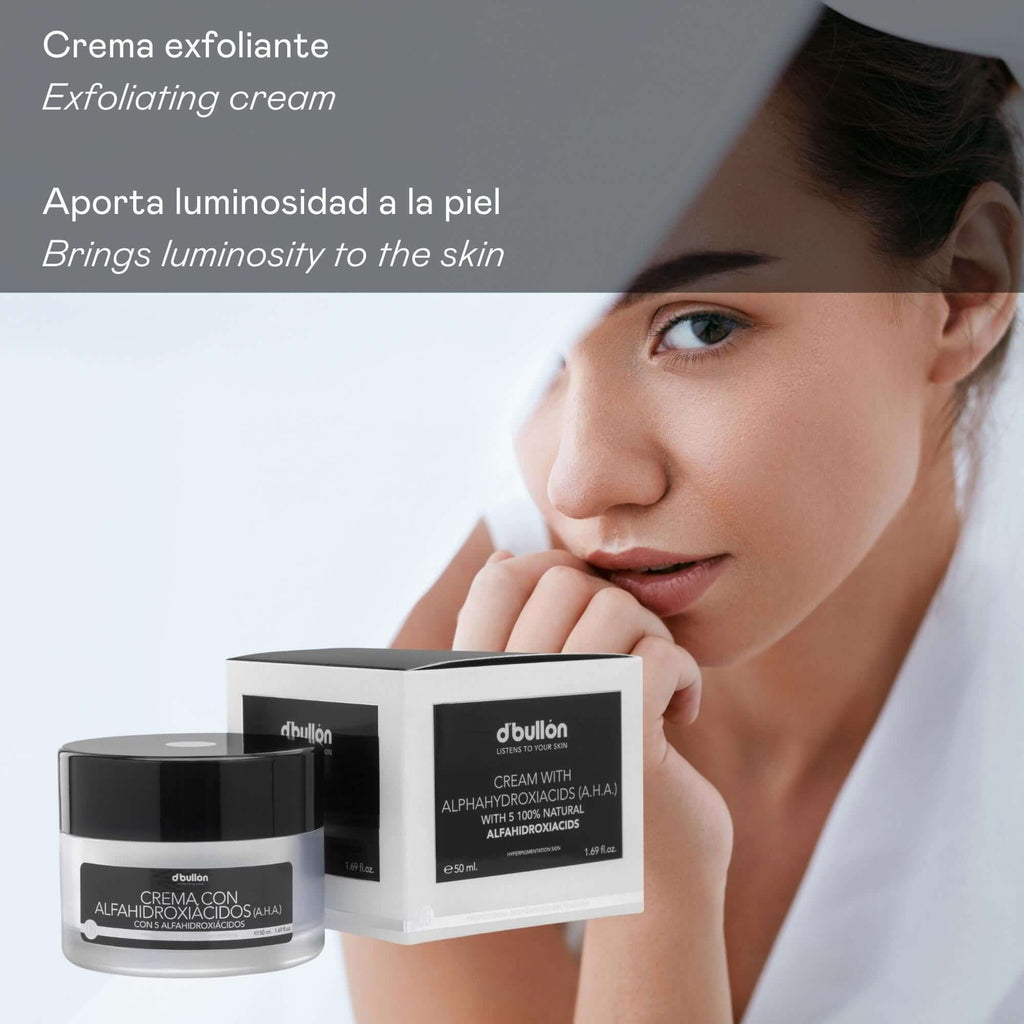 Crema facial con alfahidroxiácidos (AHA) - 50 ml - Montber Professional Brand