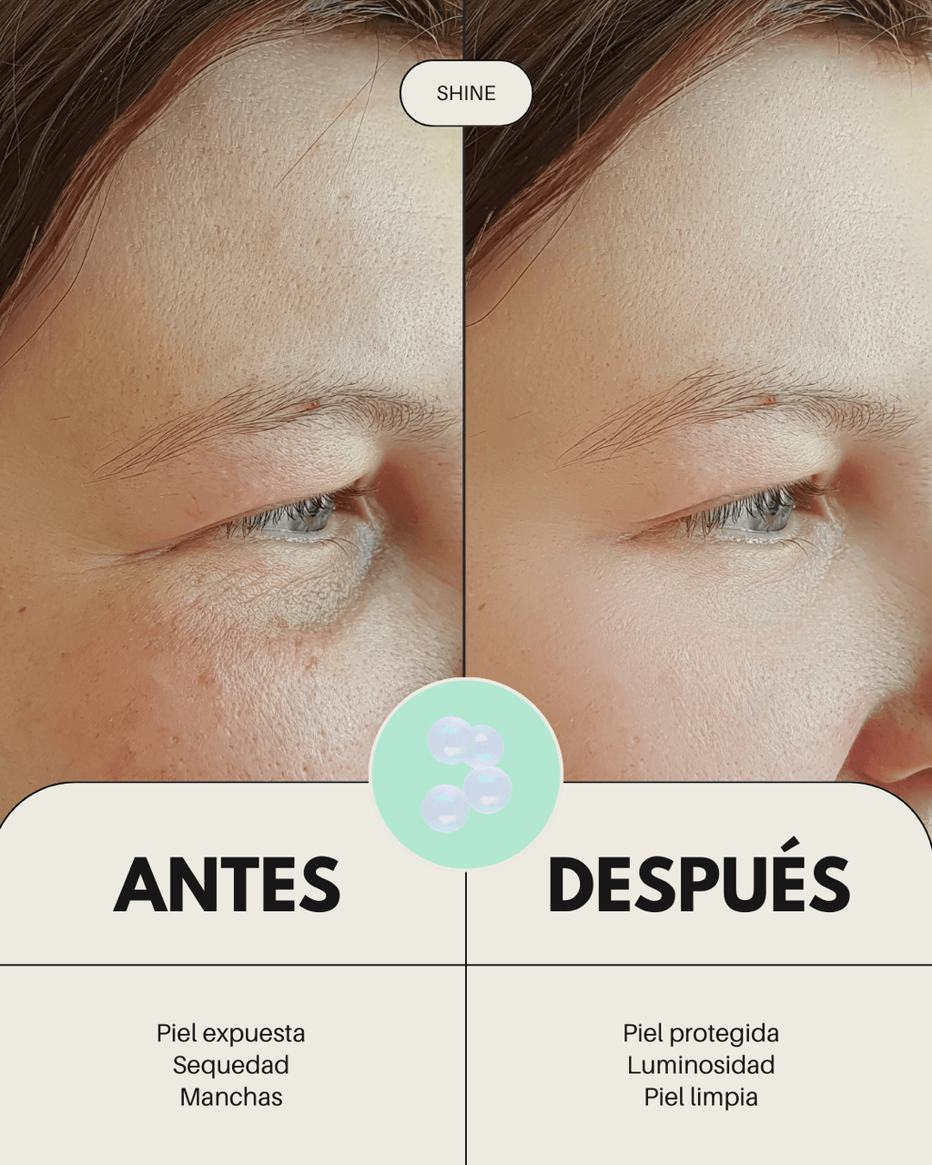 Crema Facial ECO Hidratante SHINE - Montber Professional Brand