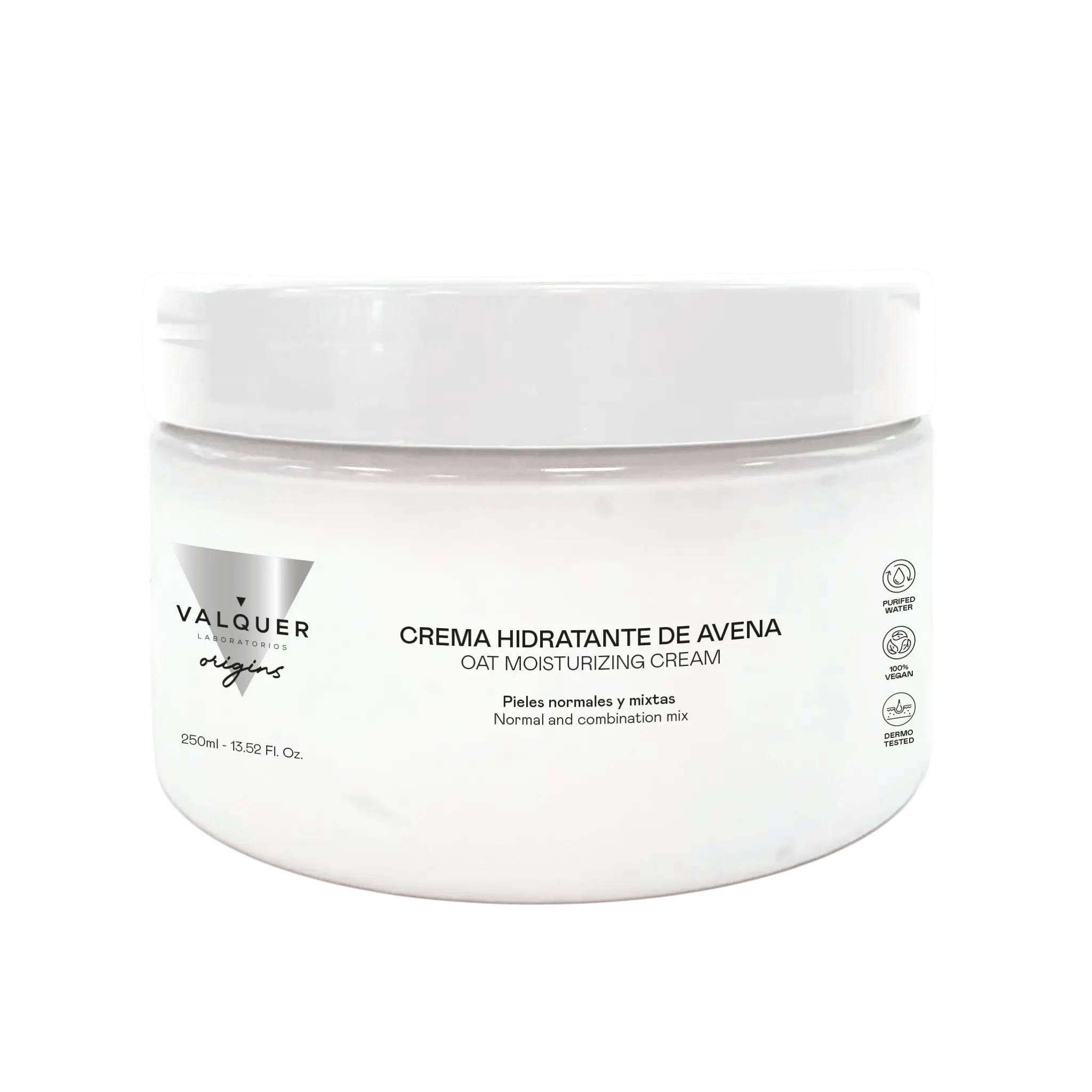 Crema facial hidratante de Avena - Montber Professional Brand