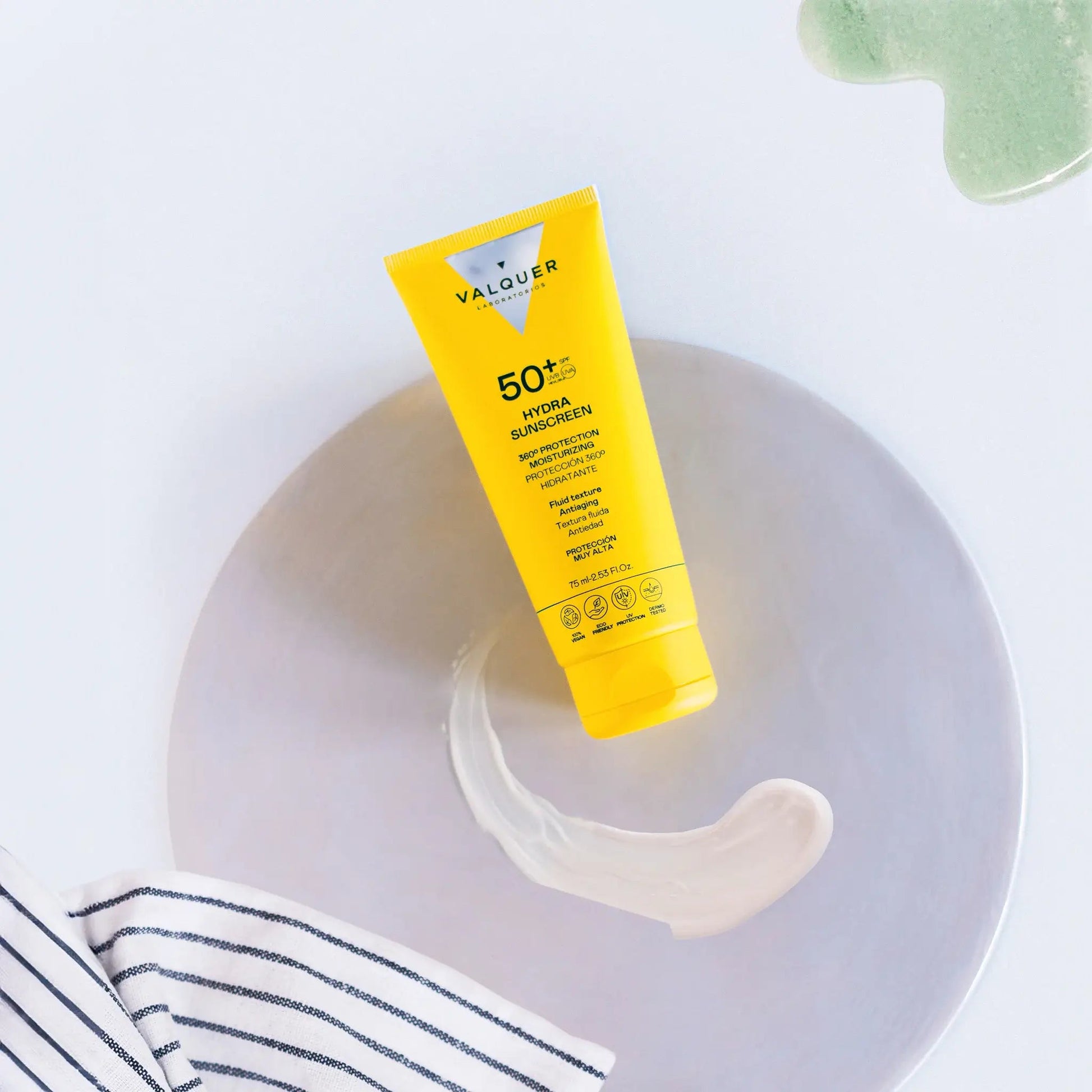 Crema Facial Hydra Sunscreen SPF 50+ Protección 360º Hidratante y Antiedad - 75 ml - Montber Professional Brand