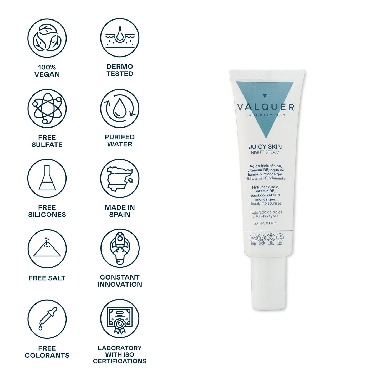Crema Hidratante de Noche Edición Limitada - 30 ml - Montber Professional Brand
