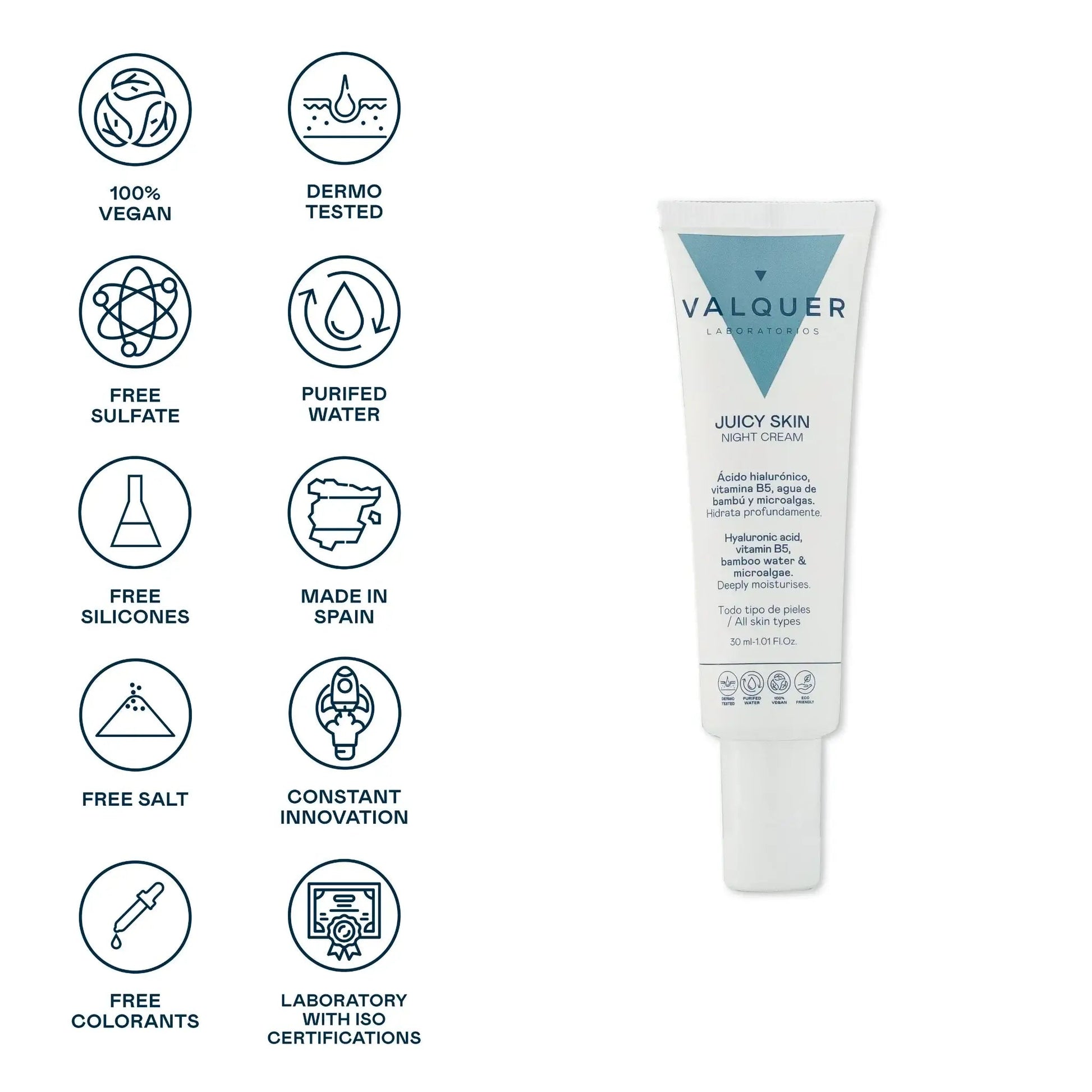 Crema Hidratante de Noche Edición Limitada - 30 ml - Montber Professional Brand