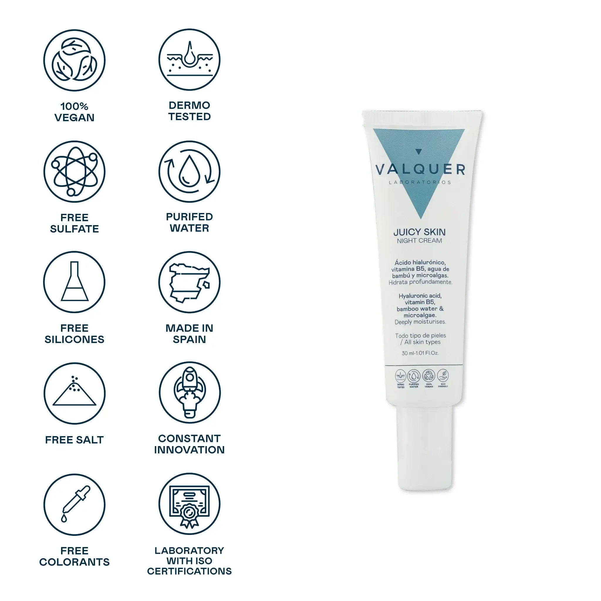 Crema Hidratante de Noche Edición Limitada - 30 ml - Montber Professional Brand