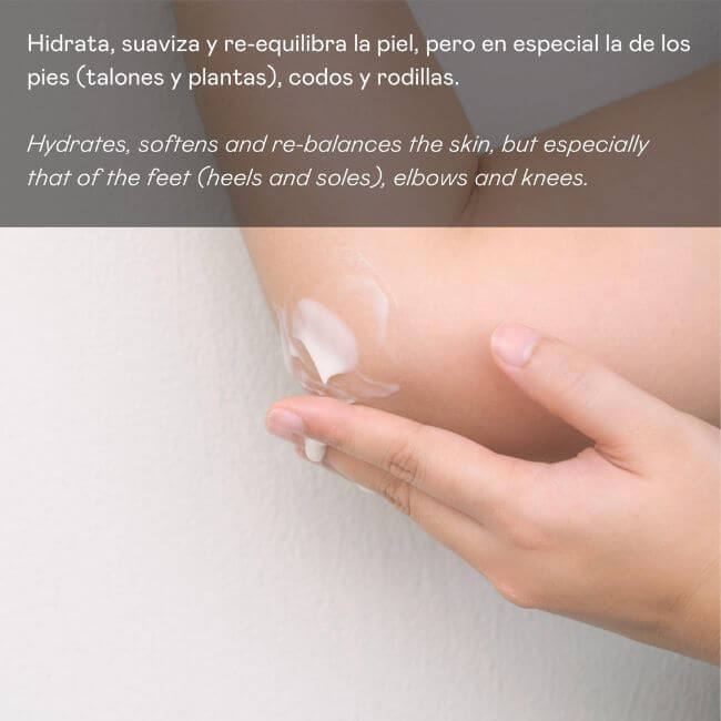Crema reequilibrante superhidratante para pies, codos y rodillas - 200 ml - Montber Professional Brand