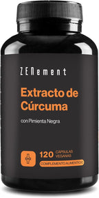 Cúrcuma 6100 mg + Pimienta Negra | 120 cápsulas veganas - Montber Professional Brand