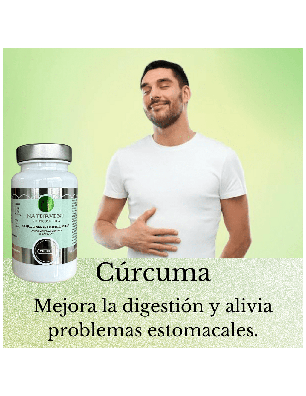 Cúrcuma 95% de Curcumina con Pimienta Negra y Jengibre. - Montber Professional Brand