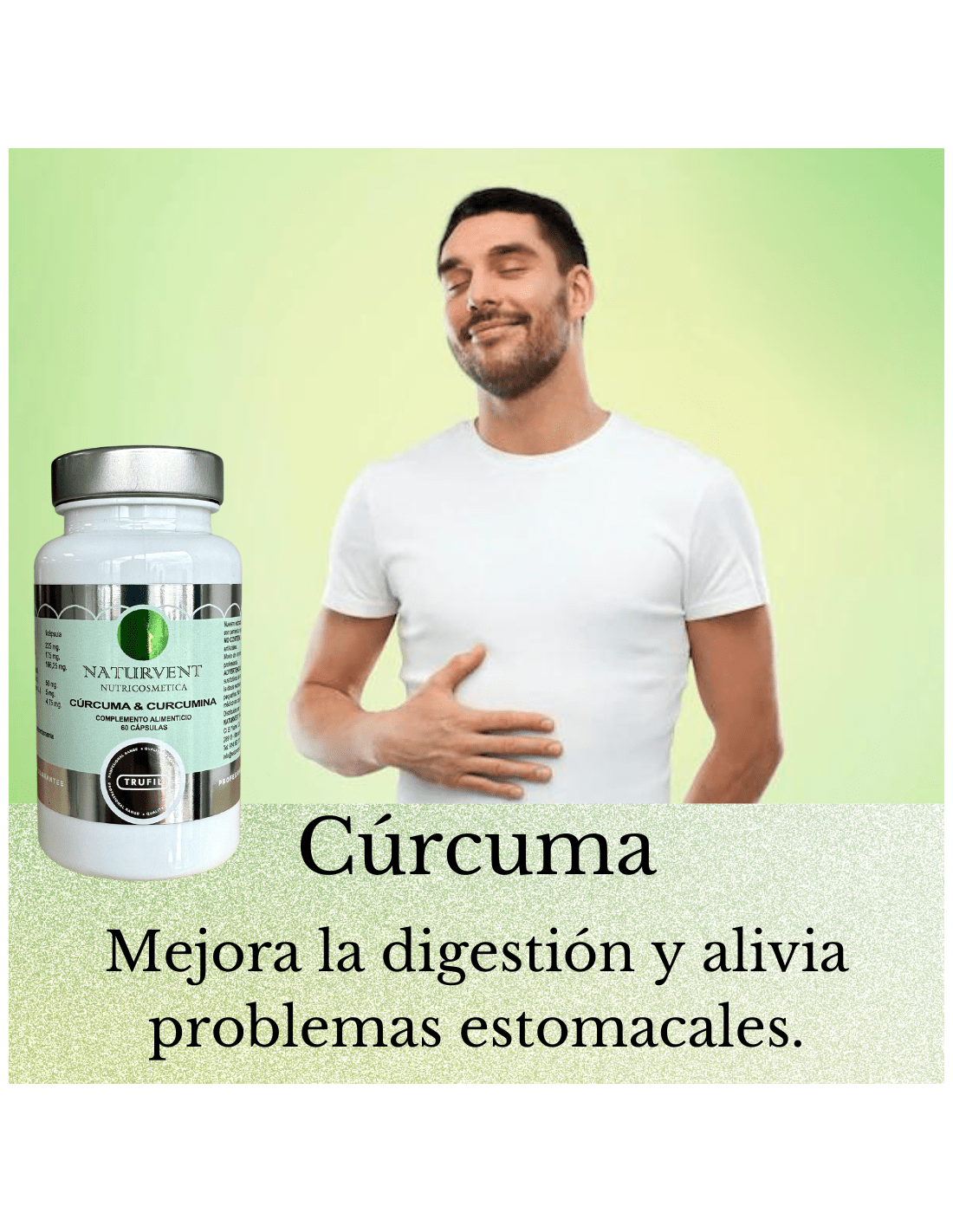 Cúrcuma 95% de Curcumina con Pimienta Negra y Jengibre. - Montber Professional Brand