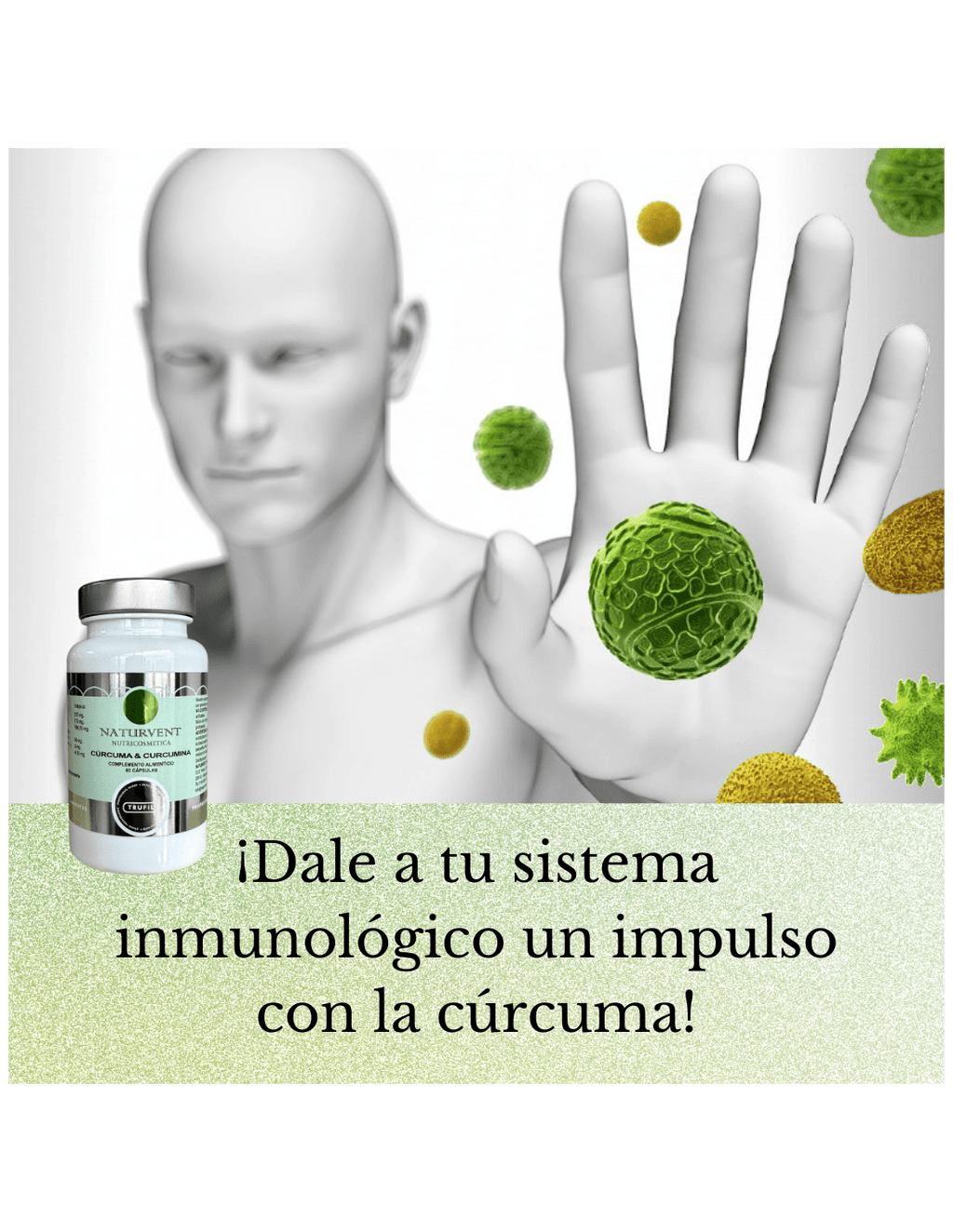 Cúrcuma 95% de Curcumina con Pimienta Negra y Jengibre. - Montber Professional Brand