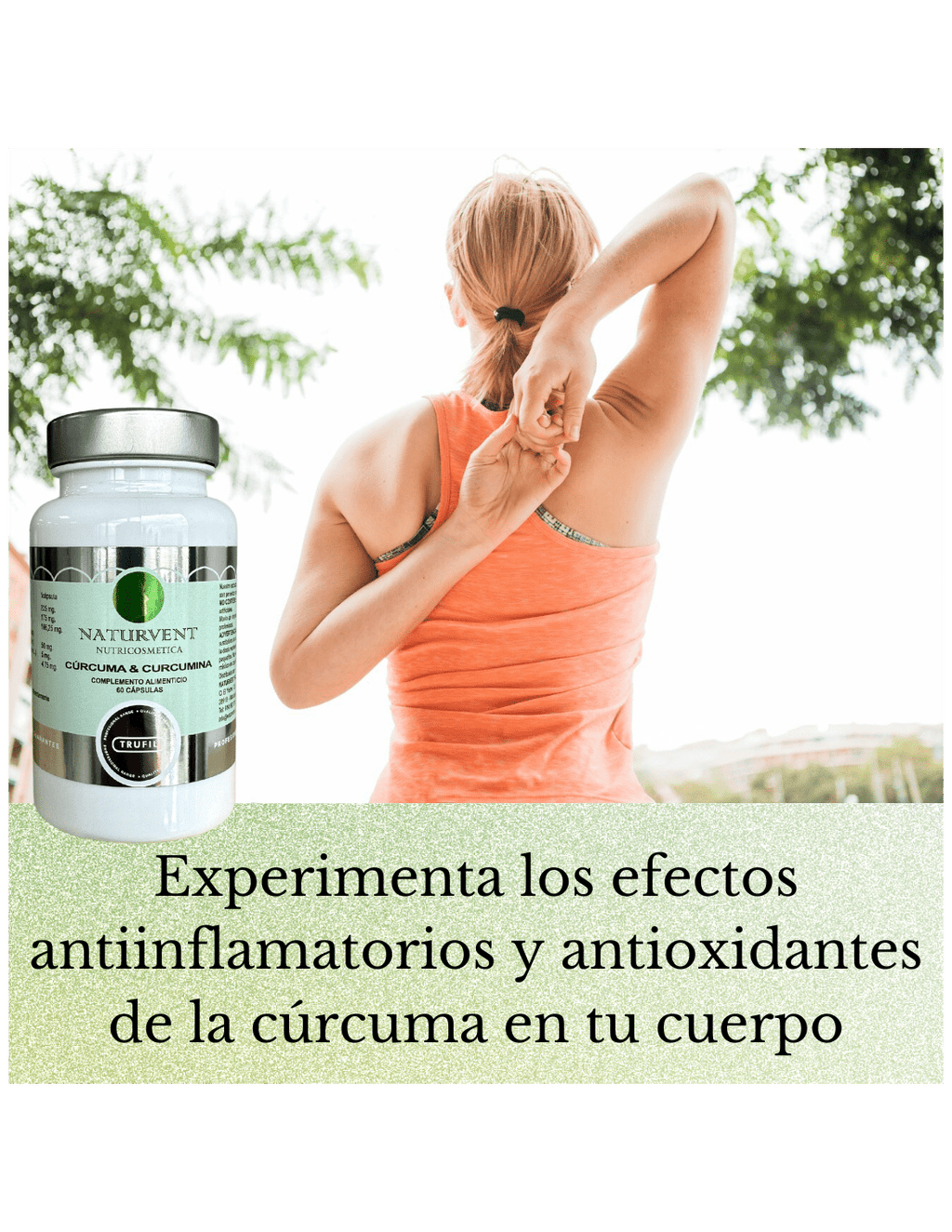 Cúrcuma 95% de Curcumina con Pimienta Negra y Jengibre. - Montber Professional Brand