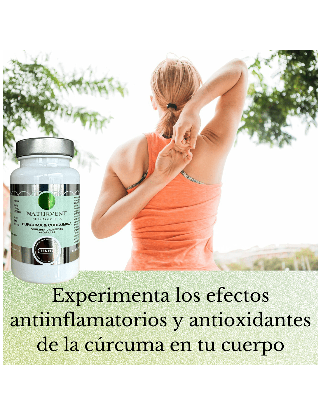 Cúrcuma 95% de Curcumina con Pimienta Negra y Jengibre. - Montber Professional Brand