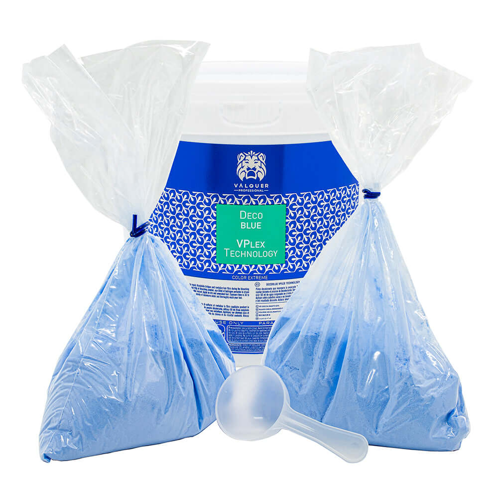 Decoblue Vplex Tecnology Polvos decolorantes - Montber Professional Brand