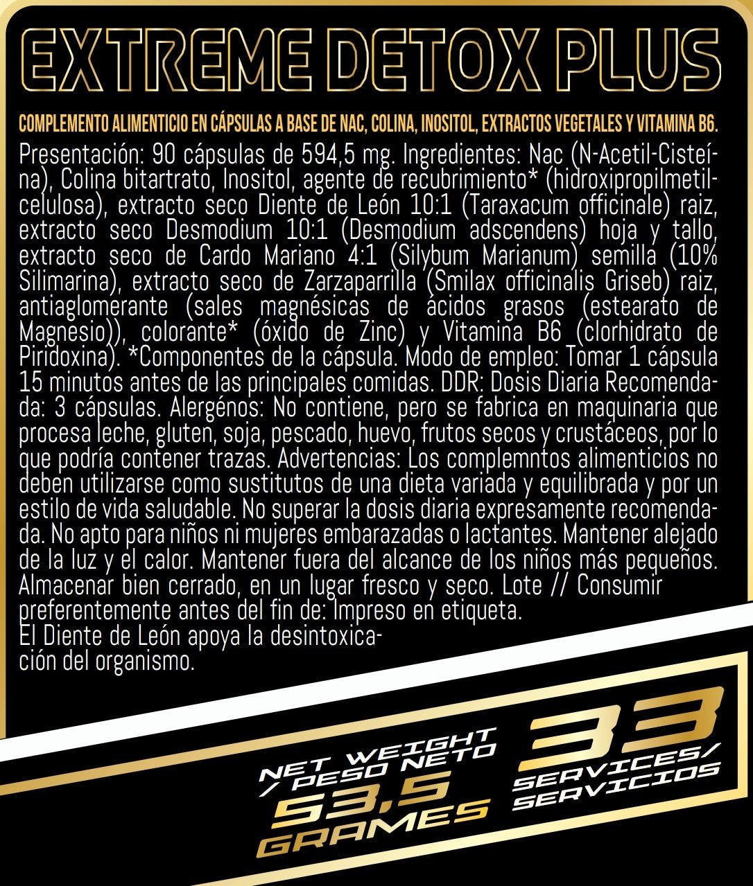 DEPURATIVO GP NUTRITION