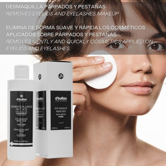 Desmaquillante de Ojos – Suavidad y Frescor para Pieles Sensibles - 250 ml - Montber Professional Brand