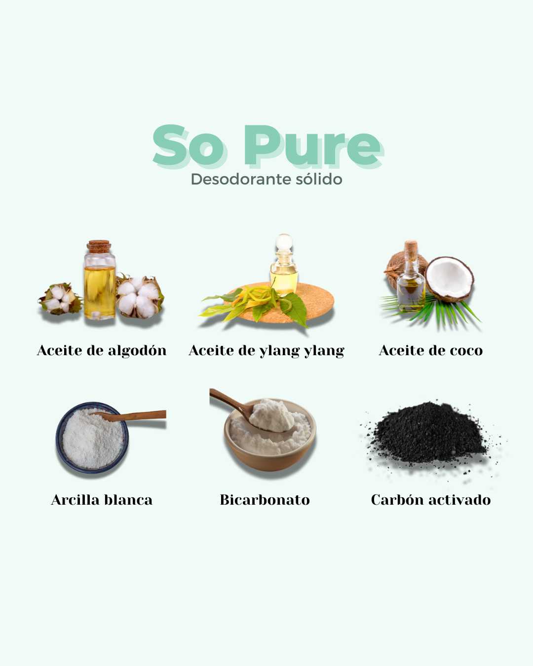 Desodorante Sólido ECO SO PURE - Montber Professional Brand