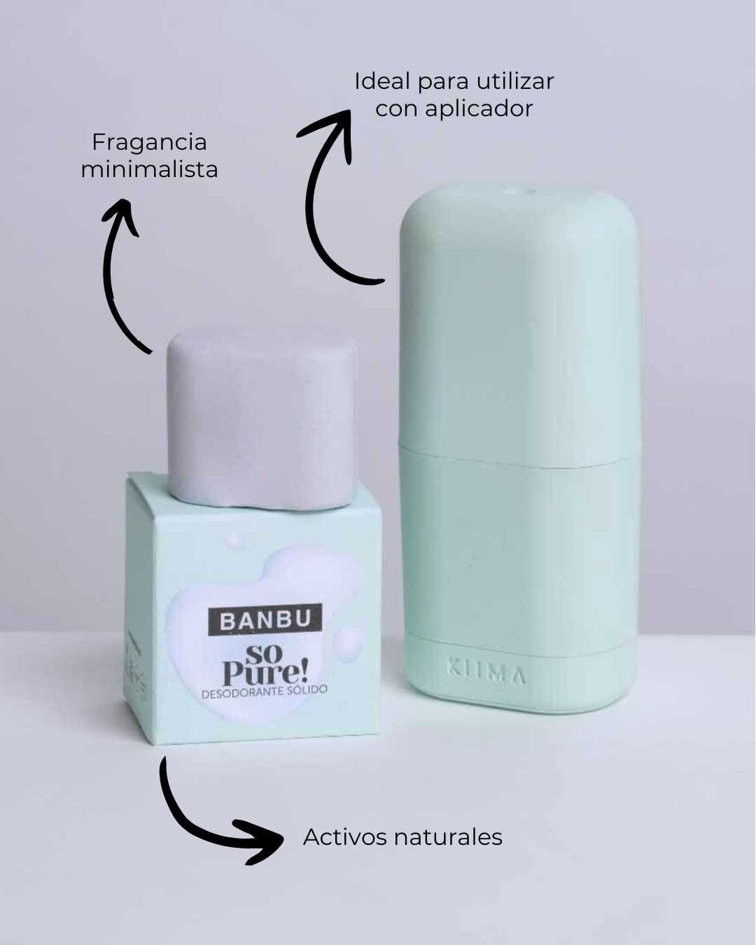 Desodorante Sólido ECO SO PURE - Montber Professional Brand