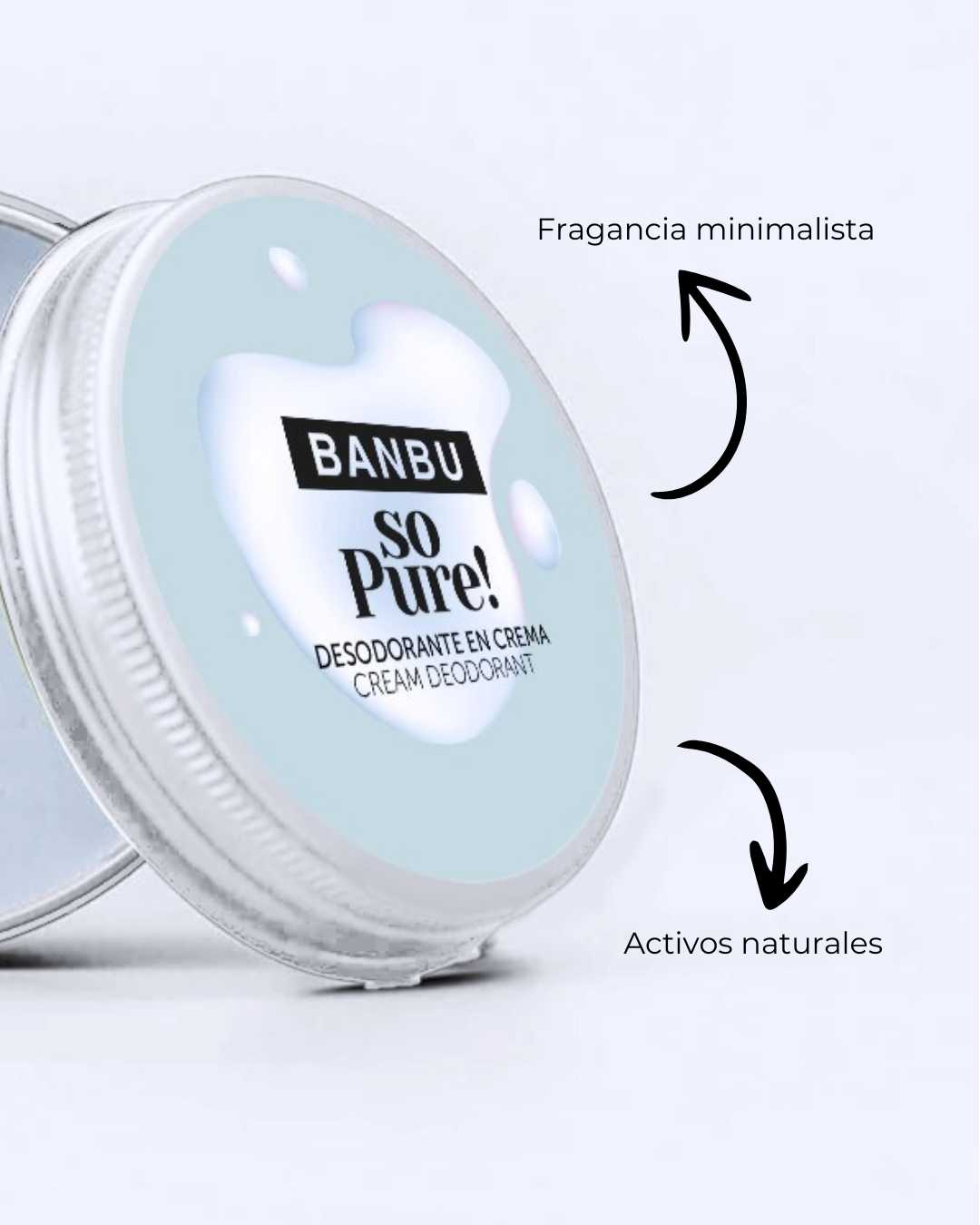 Desodorante Crema ECO SO PURE - Montber Professional Brand