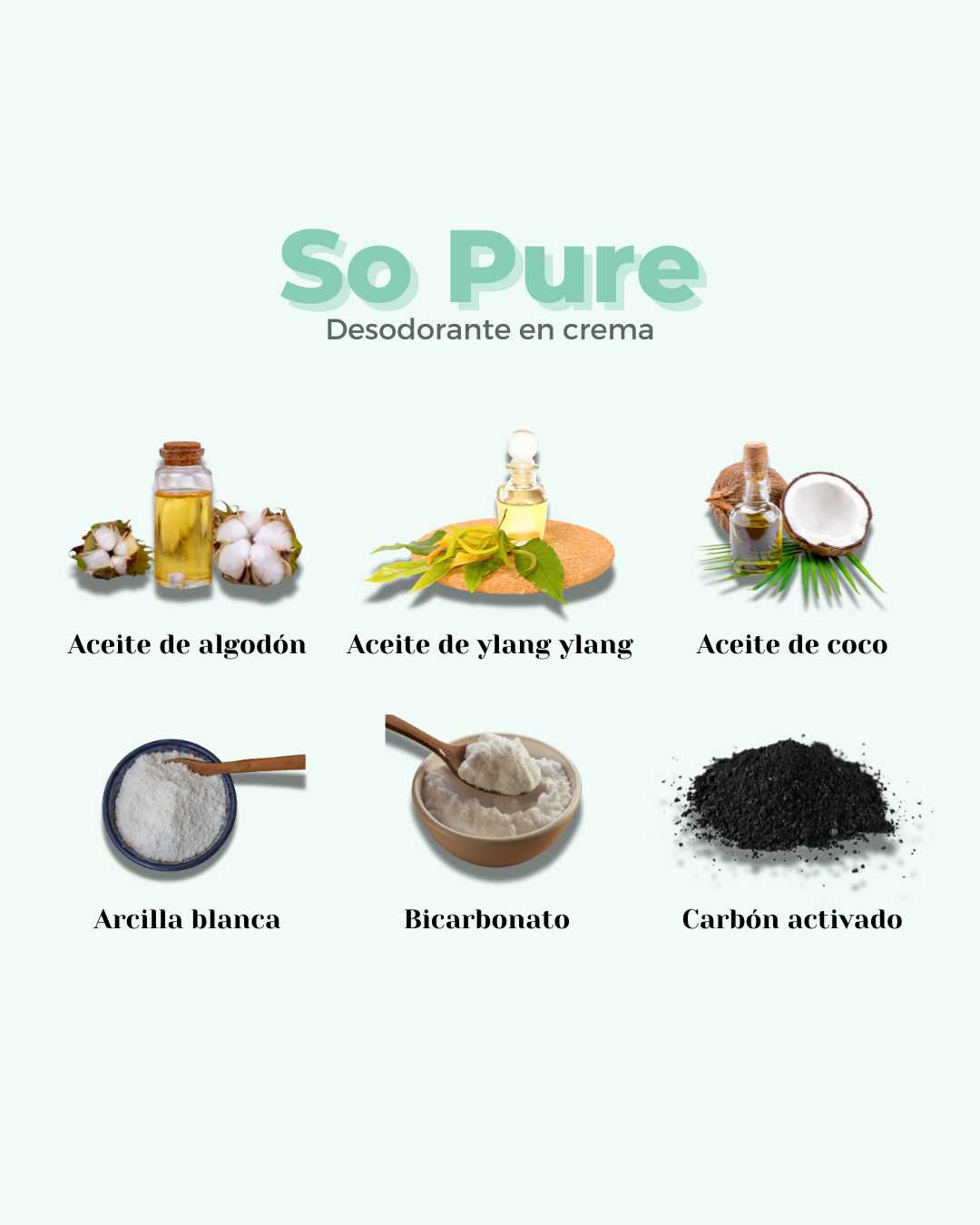 Desodorante Crema ECO SO PURE - Montber Professional Brand
