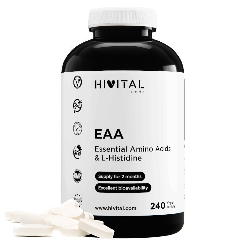EAA Aminoácidos Esenciales | 240 comprimidos - Montber Professional Brand