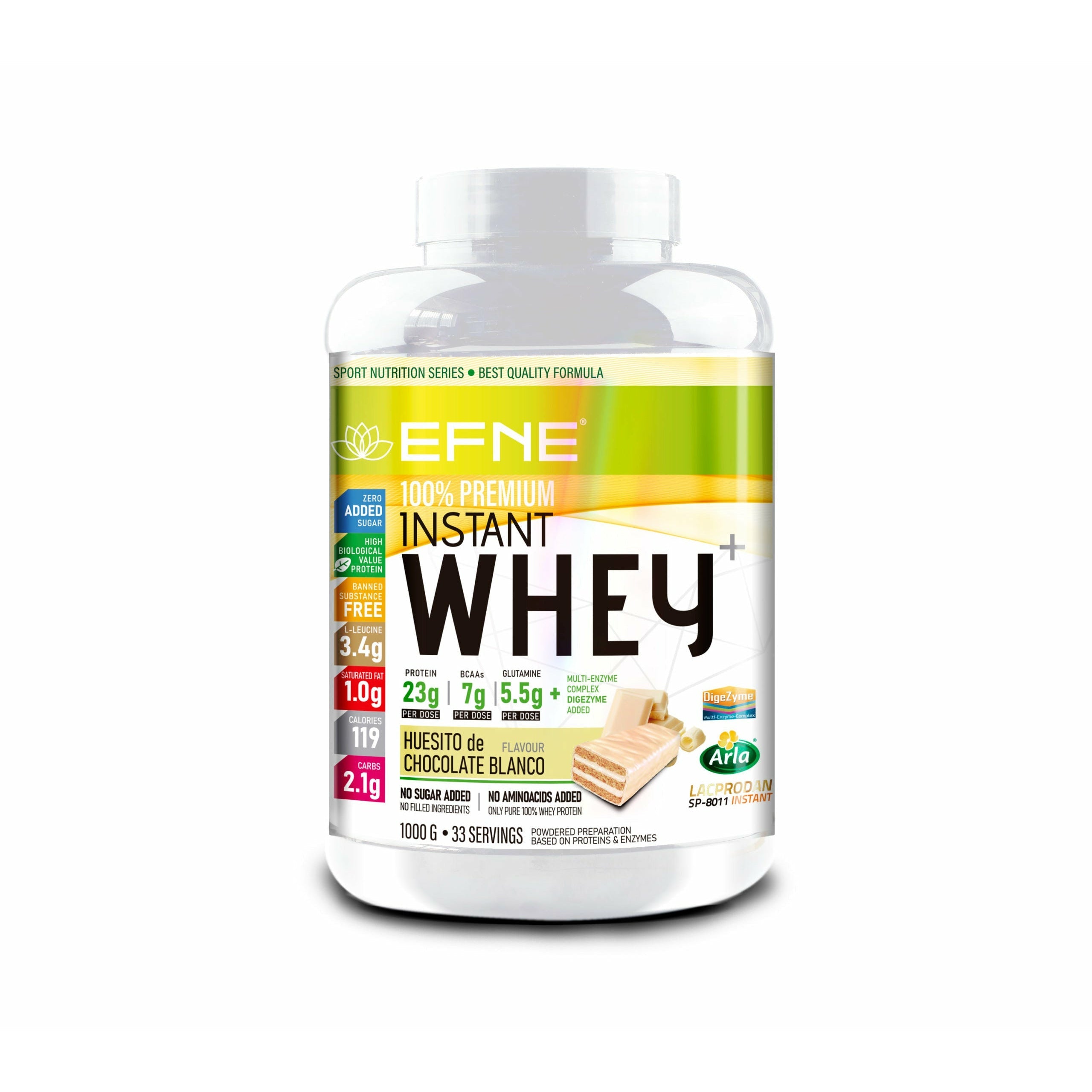 Whey Protein Chocolate EFNE - Classic and Powerful Flavor for Muscle Gain