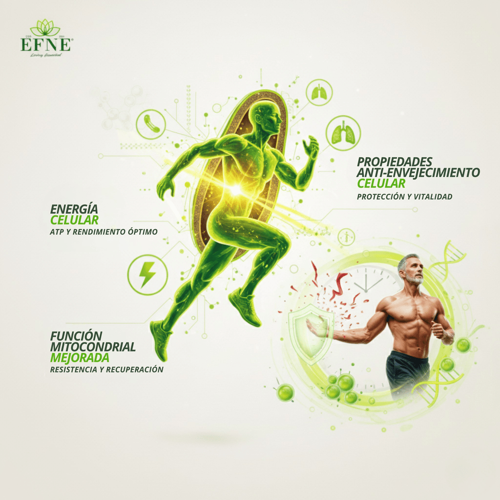 EFNE NAD con Trans - Resveratrol: El Activador de Longevidad para Quienes Viven al Máximo después de los 40