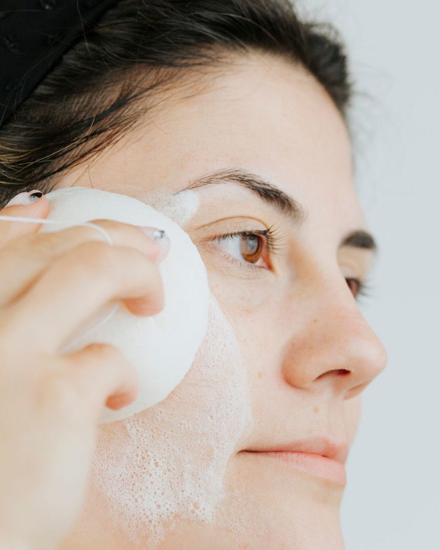 Esponja Konjac Facial Purificante Natural - Montber Professional Brand