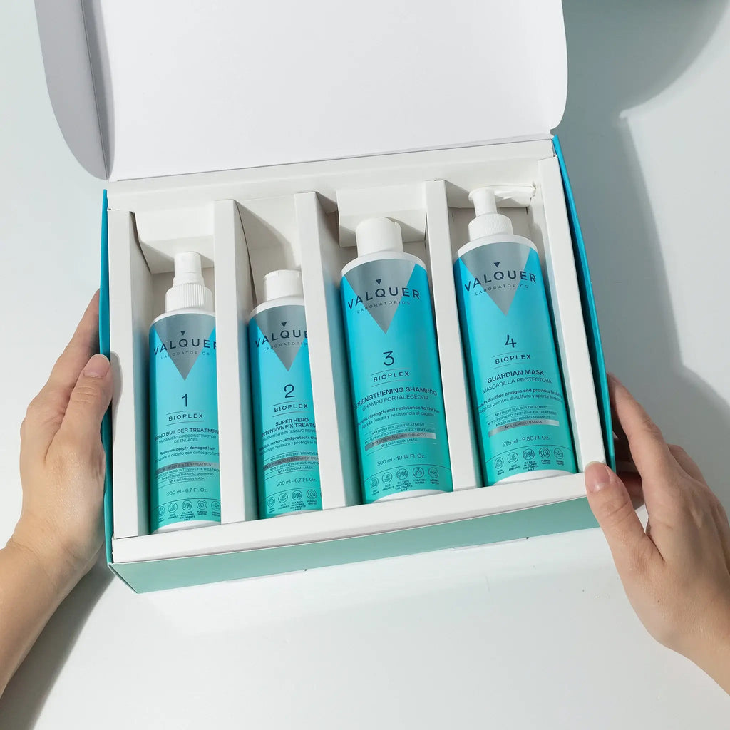 Estuche Bioplex - Tratamiento Completo para Reconstrucción y Protección Capilar - 975 ml - Montber Professional Brand