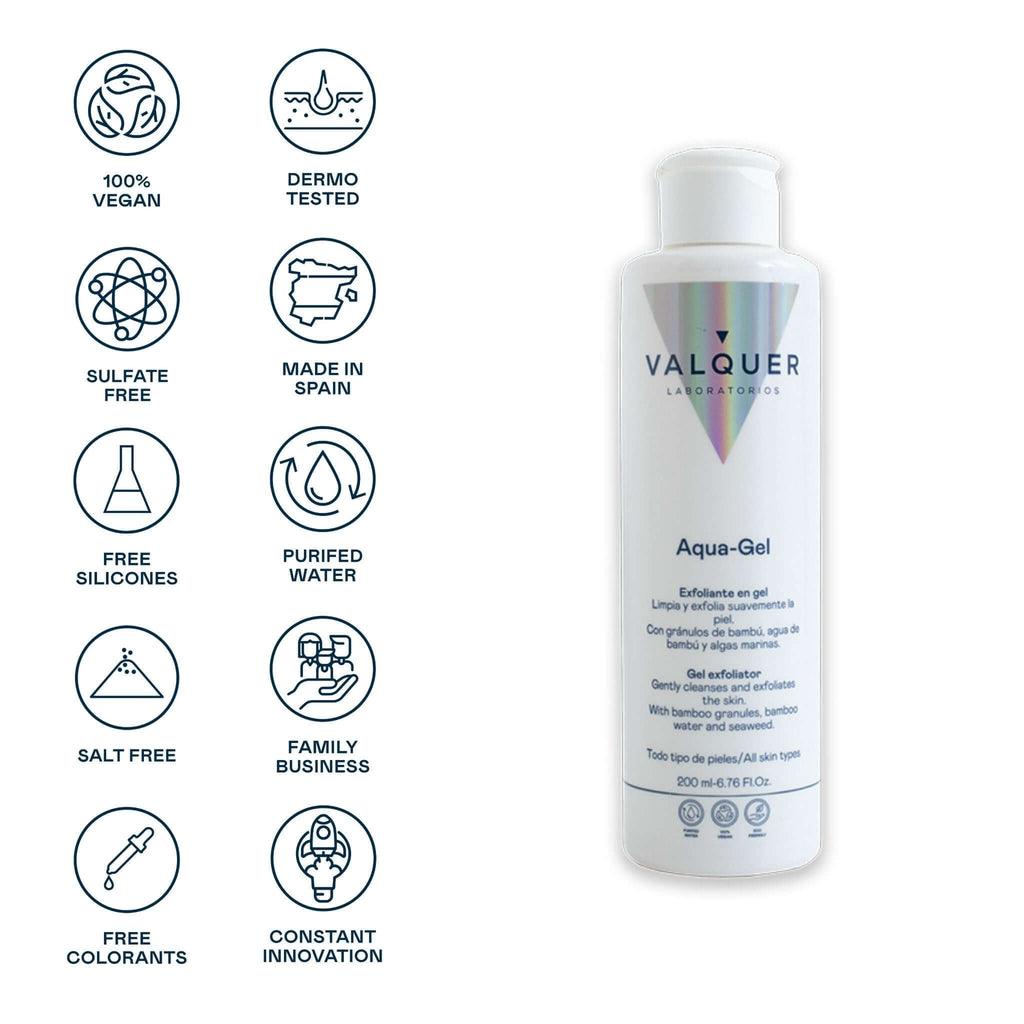 Exfoliante facial Aqua - gel - 200 ml - Montber Professional Brand