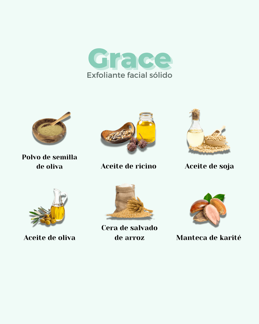 Exfoliante Facial solido GRACE - Montber Professional Brand