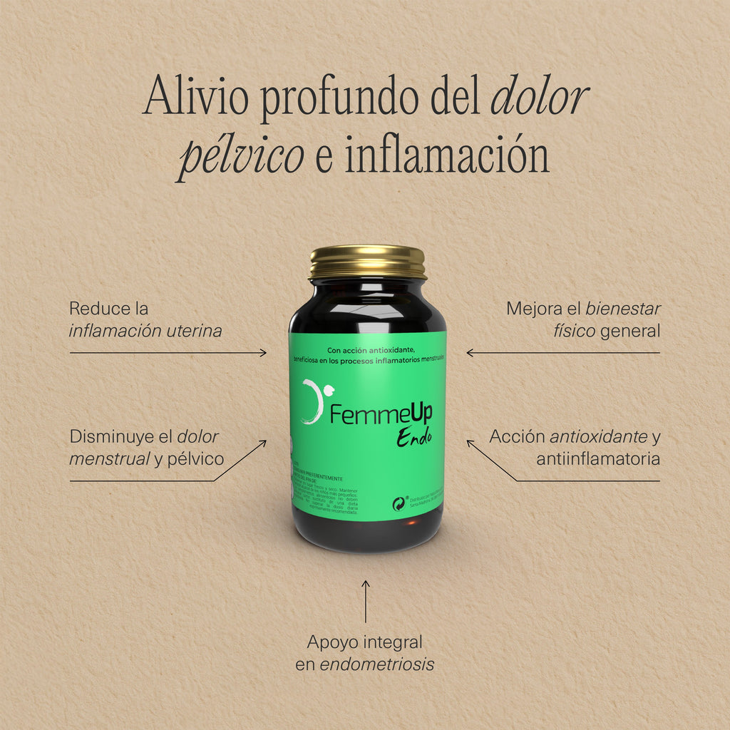 FemmeUp Endo – Salud Menstrual y Bienestar Hormonal Femenino