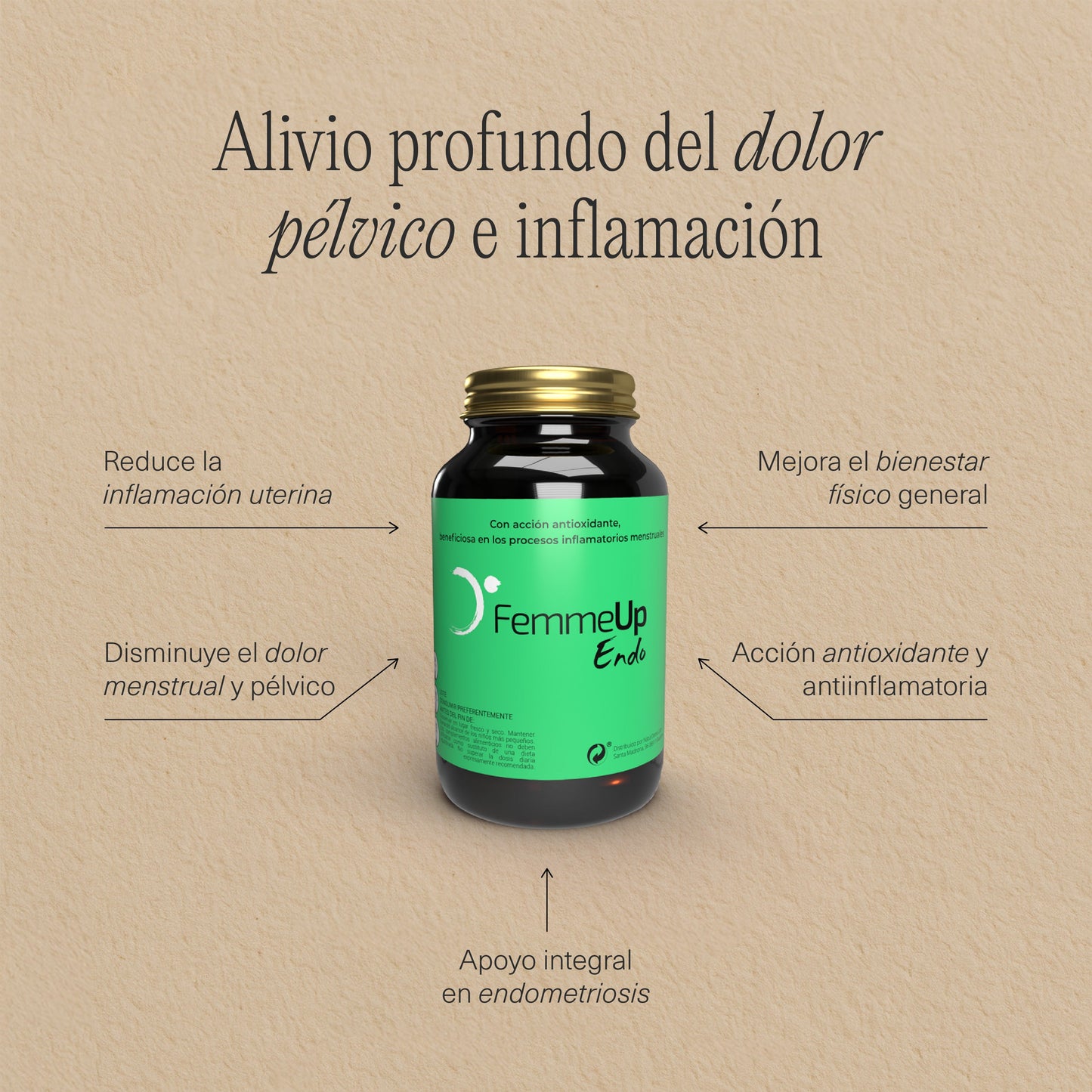FemmeUp Endo – Salud Menstrual y Bienestar Hormonal Femenino