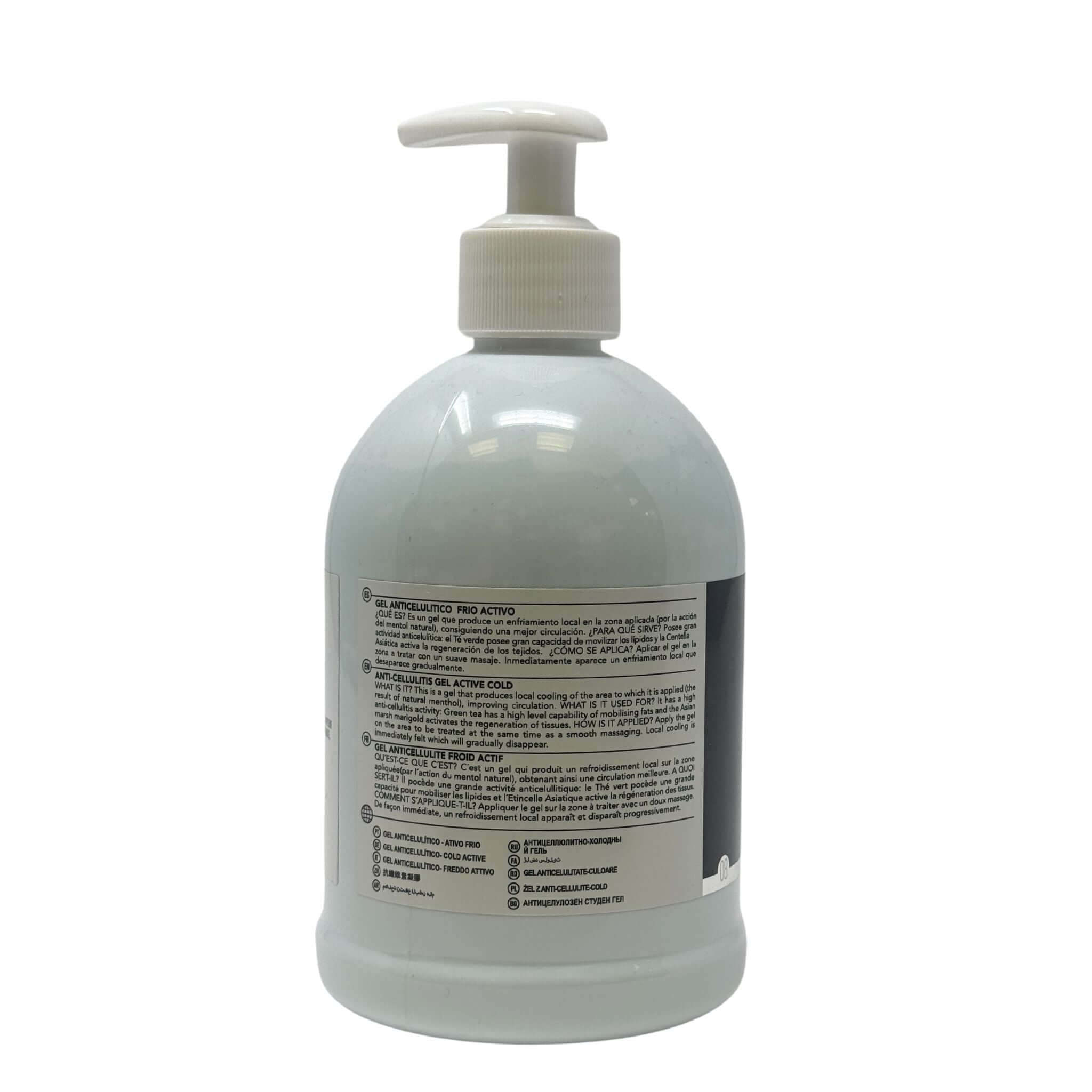 Gel anticelulítico frío activo - 500 ml - Montber Professional Brand