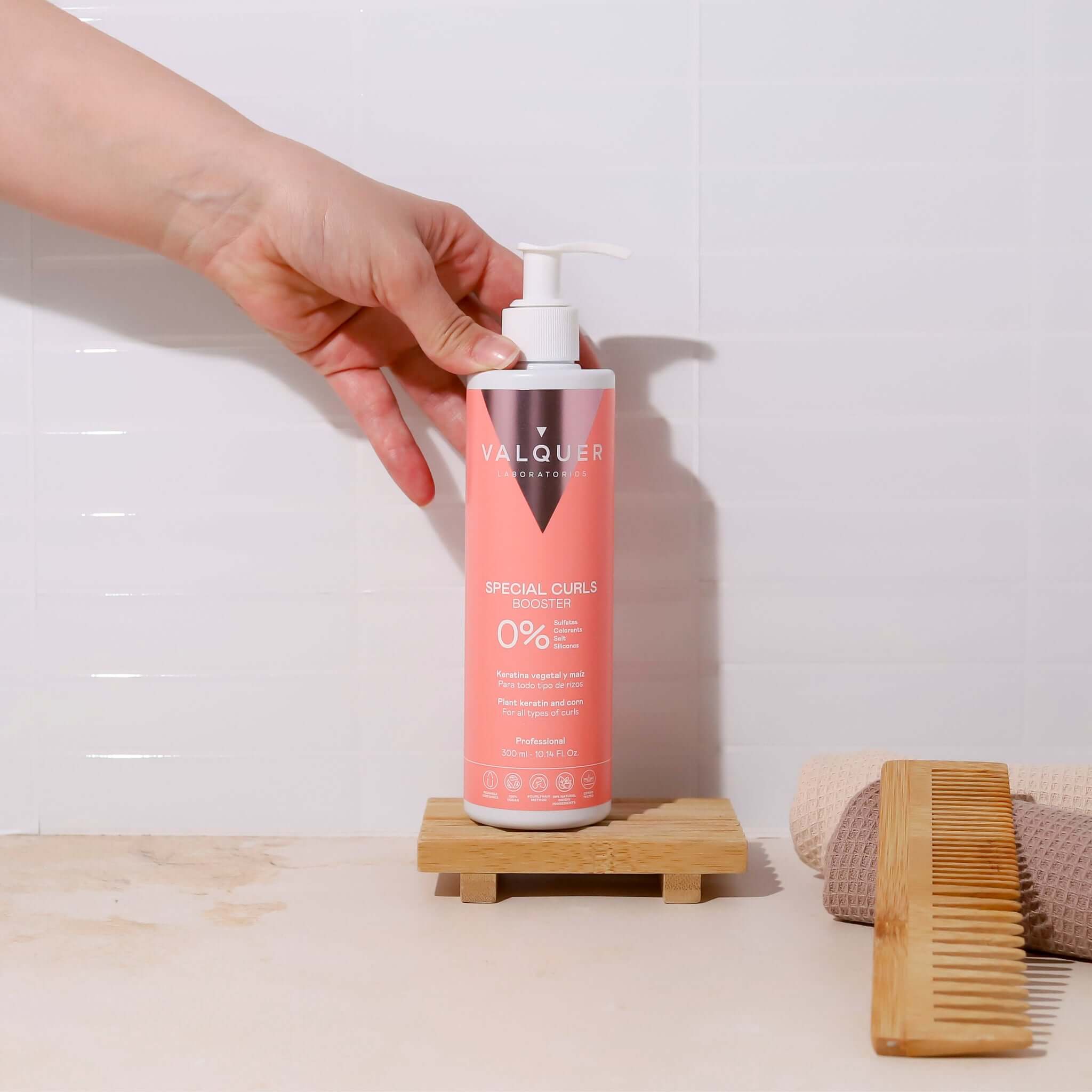 Gel booster (Activador de Rizos) apto Método Curly - 300ml - Montber Professional Brand