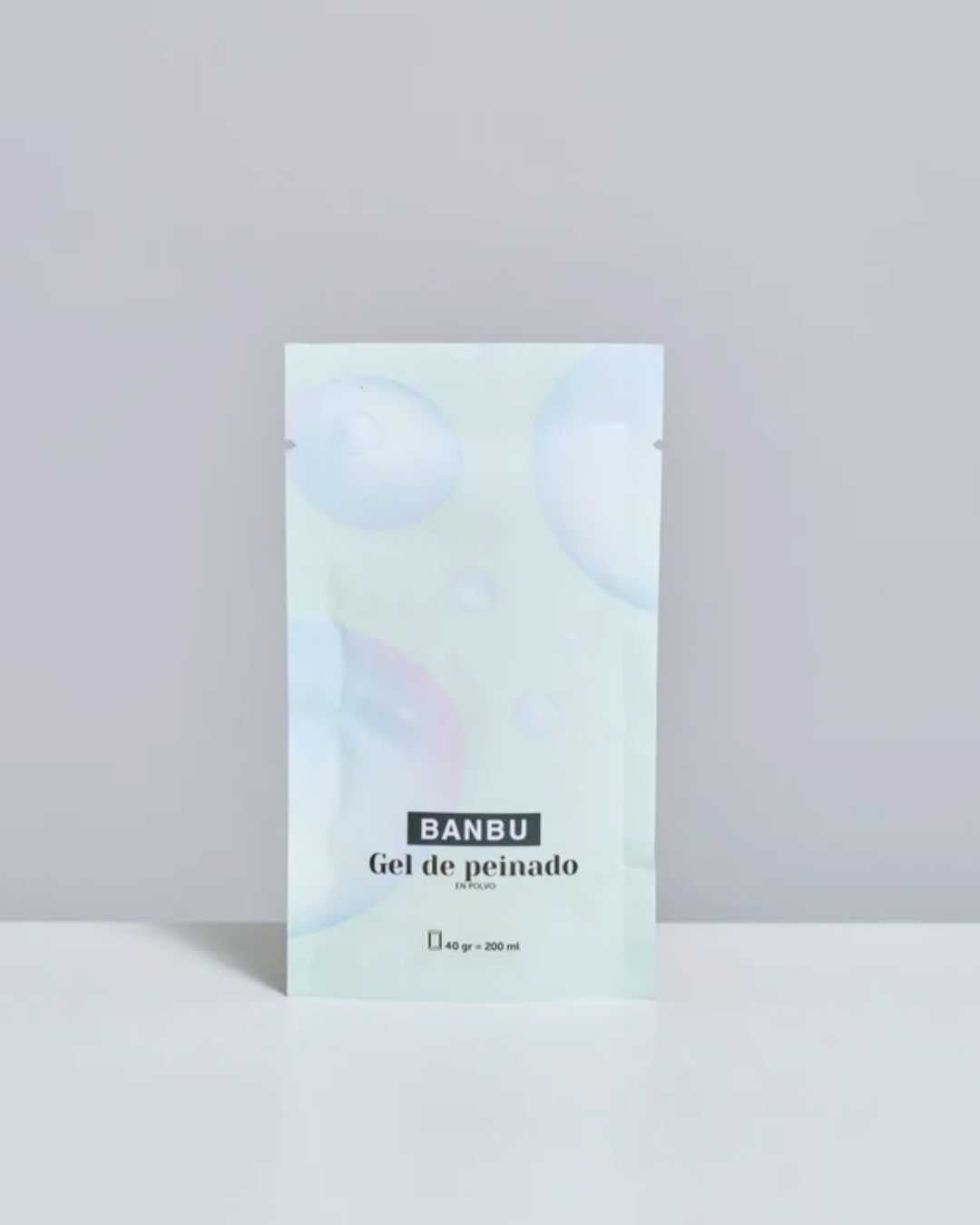 Gel de peinado en polvo ECO BANBU 40 g