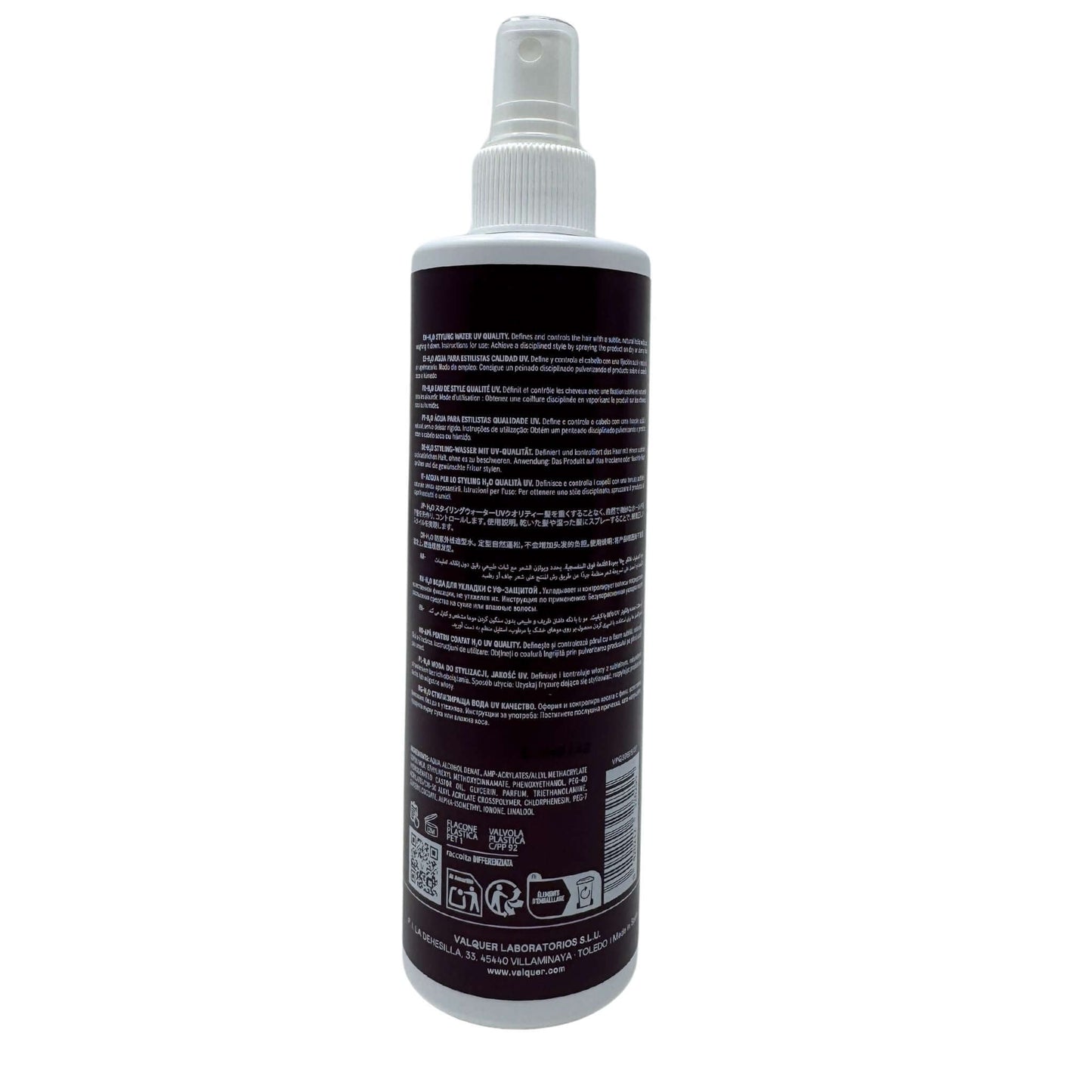 H2O Agua de peinado para estilistas - 300 ml - Montber Professional Brand