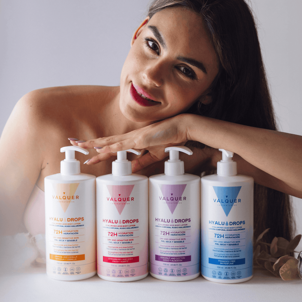 Hyaludrops Loción Corporal Sin Perfume – Hidratación 72H - 700 ml - Montber Professional Brand
