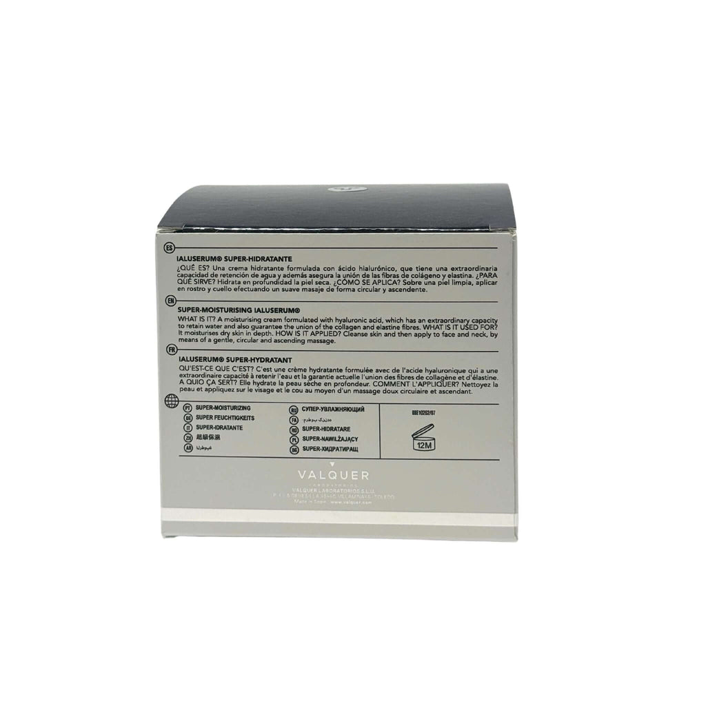 Ialuserum Facial Super - Hidratante – Hidratación Profunda con Ácido Hialurónico y Protección Solar - Montber Professional Brand